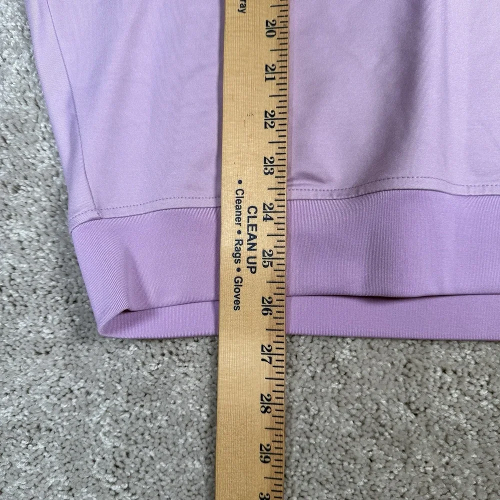 NWT FootJoy Men's M Gathered Waist Vest Half Zip‎ Jersey Performance Lavender